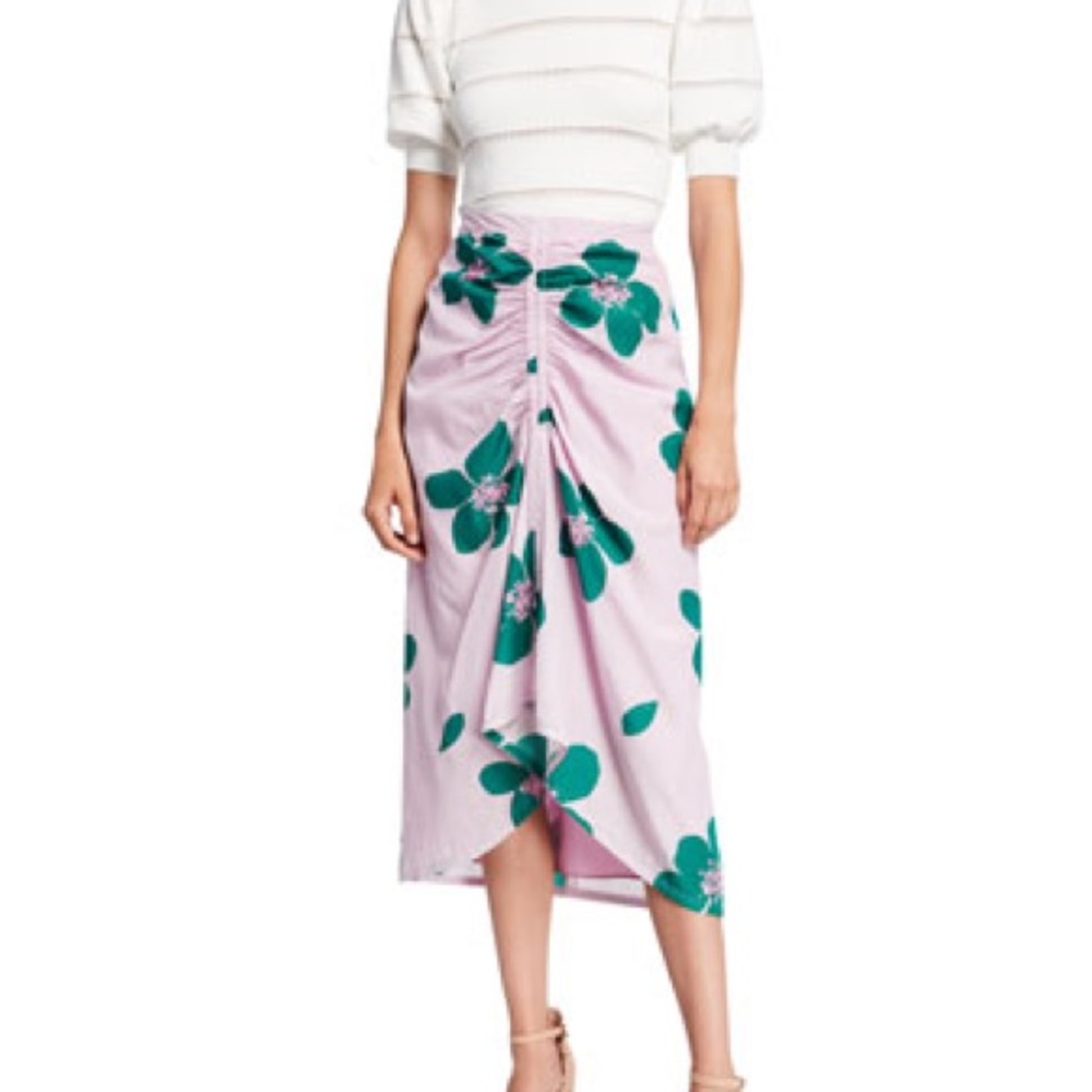 (A9) Kate spade New York Grand Flora Skirt, Size 10